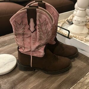 Kids Sz 9 roper boots